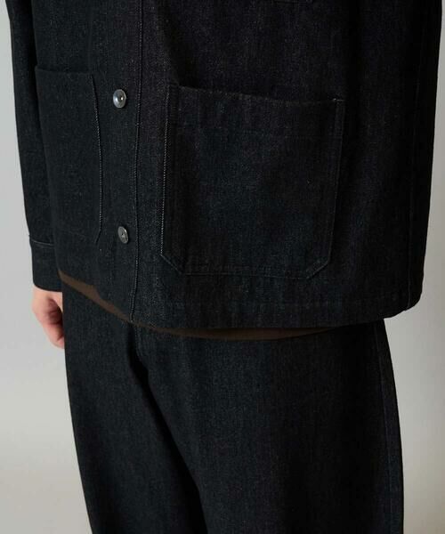 a.v.v / アー・ヴェ・ヴェ Gジャン・デニムジャケット | 【洗濯機で洗える】ワイドシルエットデニムカバーオール | 詳細17