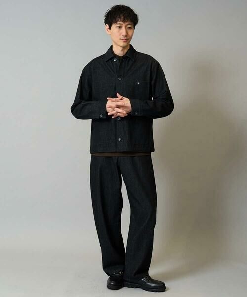 a.v.v / アー・ヴェ・ヴェ Gジャン・デニムジャケット | 【洗濯機で洗える】ワイドシルエットデニムカバーオール | 詳細4