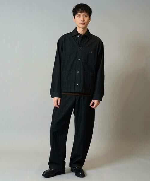 a.v.v / アー・ヴェ・ヴェ Gジャン・デニムジャケット | 【洗濯機で洗える】ワイドシルエットデニムカバーオール | 詳細5