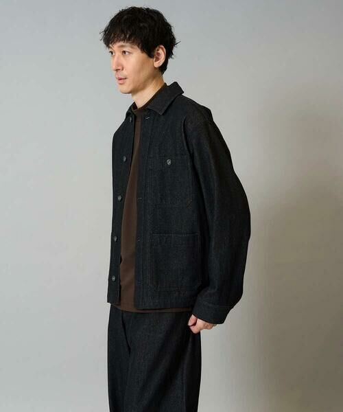 a.v.v / アー・ヴェ・ヴェ Gジャン・デニムジャケット | 【洗濯機で洗える】ワイドシルエットデニムカバーオール | 詳細9