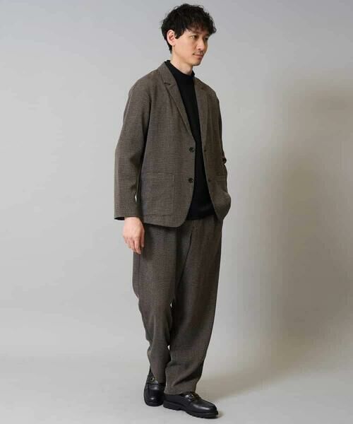 a.v.v / アー・ヴェ・ヴェ テーラードジャケット | 【イージーケア/シワになりにくい】ツイードストレッチテーラードジャケット【洗濯機で洗える】 | 詳細5