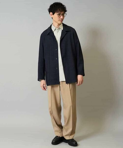 a.v.v / アー・ヴェ・ヴェ ステンカラーコート | 【イージーケア】デニムライクステンカラーコート【洗濯機で洗える】 | 詳細13