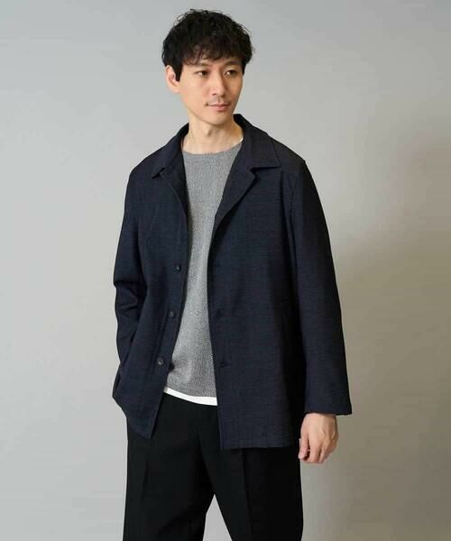 a.v.v / アー・ヴェ・ヴェ ステンカラーコート | 【イージーケア】デニムライクステンカラーコート【洗濯機で洗える】 | 詳細21