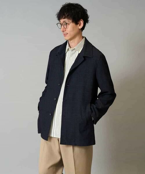 a.v.v / アー・ヴェ・ヴェ ステンカラーコート | 【イージーケア】デニムライクステンカラーコート【洗濯機で洗える】 | 詳細25