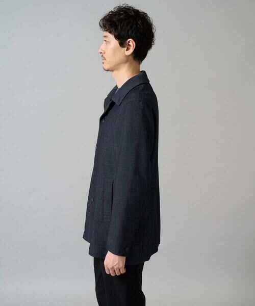 a.v.v / アー・ヴェ・ヴェ ステンカラーコート | 【イージーケア】デニムライクステンカラーコート【洗濯機で洗える】 | 詳細27