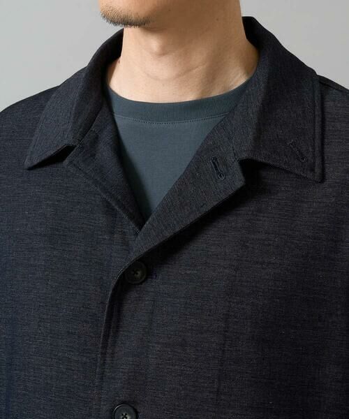 a.v.v / アー・ヴェ・ヴェ ステンカラーコート | 【イージーケア】デニムライクステンカラーコート【洗濯機で洗える】 | 詳細29