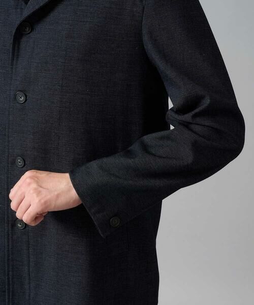 a.v.v / アー・ヴェ・ヴェ ステンカラーコート | 【イージーケア】デニムライクステンカラーコート【洗濯機で洗える】 | 詳細30