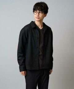 a.v.v / アー・ヴェ・ヴェ その他アウター | 【イージーケア/ストレッチ】カルゼスエードブルゾン【洗濯機で洗える】