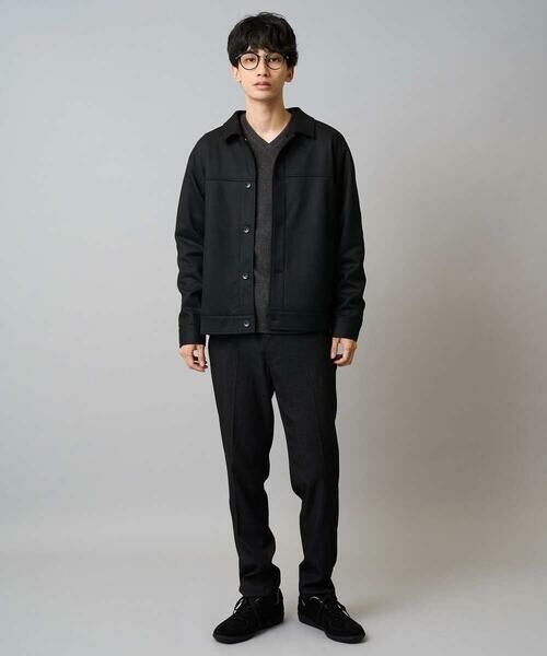 a.v.v / アー・ヴェ・ヴェ その他アウター | 【イージーケア/ストレッチ】カルゼスエードブルゾン【洗濯機で洗える】 | 詳細4