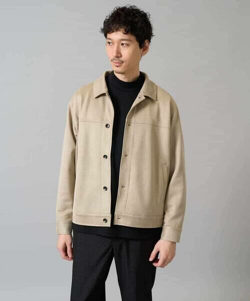 a.v.v / アー・ヴェ・ヴェ その他アウター | 【イージーケア/ストレッチ】カルゼスエードブルゾン【洗濯機で洗える】 | 詳細5