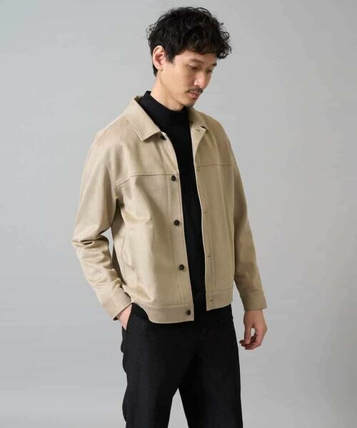 a.v.v / アー・ヴェ・ヴェ その他アウター | 【イージーケア/ストレッチ】カルゼスエードブルゾン【洗濯機で洗える】 | 詳細6