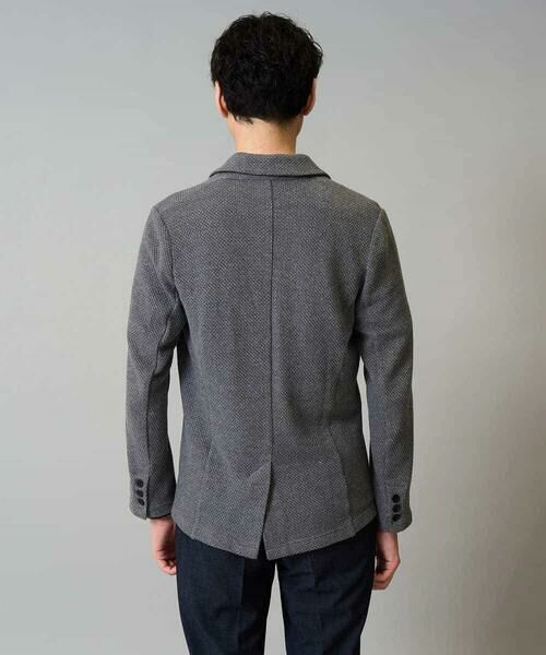 a.v.v / アー・ヴェ・ヴェ テーラードジャケット | 【イージーケア/ストレッチ】ハニカムジャージースマートジャケット【洗濯機で洗える】通勤/ビジネス/ジャケット〈ON/OFF SERIES〉 | 詳細19