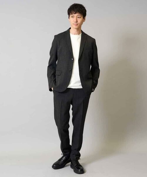 a.v.v / アー・ヴェ・ヴェ テーラードジャケット | 【イージーケア/シワになりにくい】スマートジャケット 秋リライト【洗濯機で洗える/ストレッチ】〈ON/OFF SERIES〉 | 詳細10