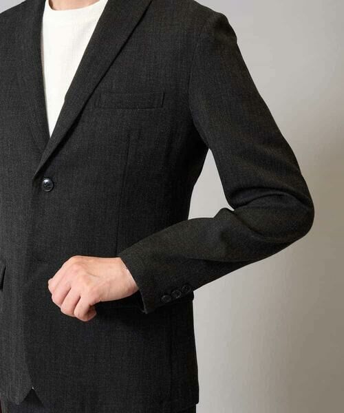a.v.v / アー・ヴェ・ヴェ テーラードジャケット | 【イージーケア/シワになりにくい】スマートジャケット 秋リライト【洗濯機で洗える/ストレッチ】〈ON/OFF SERIES〉 | 詳細24