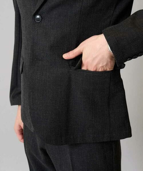 a.v.v / アー・ヴェ・ヴェ テーラードジャケット | 【イージーケア/シワになりにくい】スマートジャケット 秋リライト【洗濯機で洗える/ストレッチ】〈ON/OFF SERIES〉 | 詳細25
