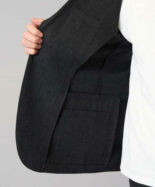 a.v.v / アー・ヴェ・ヴェ テーラードジャケット | 【イージーケア/シワになりにくい】スマートジャケット 秋リライト【洗濯機で洗える/ストレッチ】〈ON/OFF SERIES〉 | 詳細27