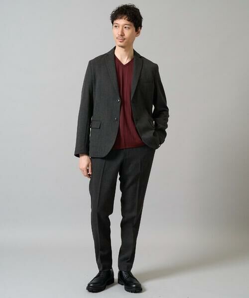 a.v.v / アー・ヴェ・ヴェ テーラードジャケット | 【イージーケア/シワになりにくい】スマートジャケット 秋リライト【洗濯機で洗える/ストレッチ】〈ON/OFF SERIES〉 | 詳細4