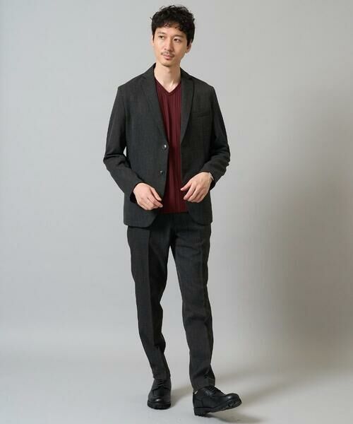 a.v.v / アー・ヴェ・ヴェ テーラードジャケット | 【イージーケア/シワになりにくい】スマートジャケット 秋リライト【洗濯機で洗える/ストレッチ】〈ON/OFF SERIES〉 | 詳細6