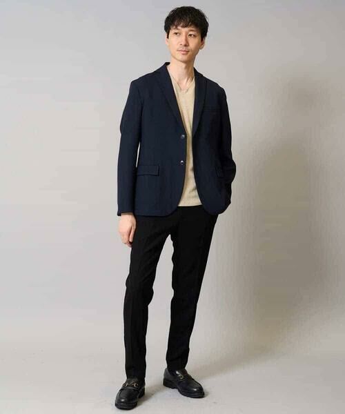 a.v.v / アー・ヴェ・ヴェ テーラードジャケット | 【イージーケア/シワになりにくい】スマートジャケット 秋リライト【洗濯機で洗える/ストレッチ】〈ON/OFF SERIES〉 | 詳細7