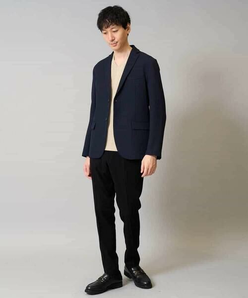 a.v.v / アー・ヴェ・ヴェ テーラードジャケット | 【イージーケア/シワになりにくい】スマートジャケット 秋リライト【洗濯機で洗える/ストレッチ】〈ON/OFF SERIES〉 | 詳細9