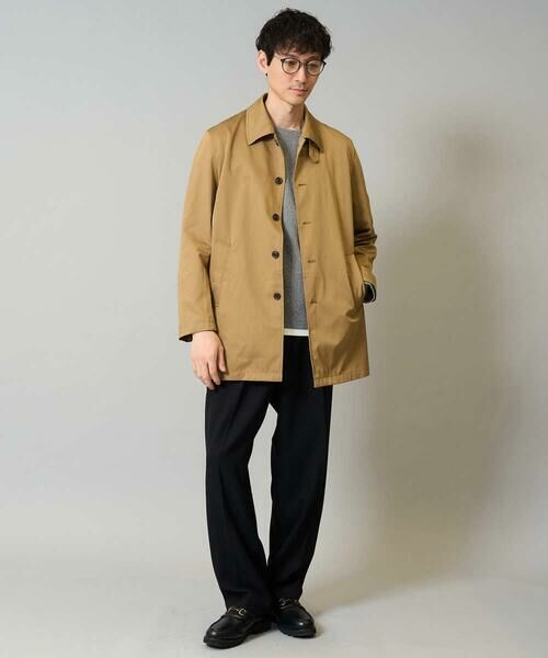 a.v.v / アー・ヴェ・ヴェ ステンカラーコート | 【撥水/毛玉になりにくい】ステンカラーコート | 詳細1