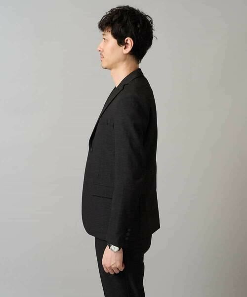 a.v.v / アー・ヴェ・ヴェ テーラードジャケット | 【イージーケア】デニムライクストレッチ裏起毛テーラードジャケット【洗濯機で洗える】〈ON/OFF SERIES〉 | 詳細17