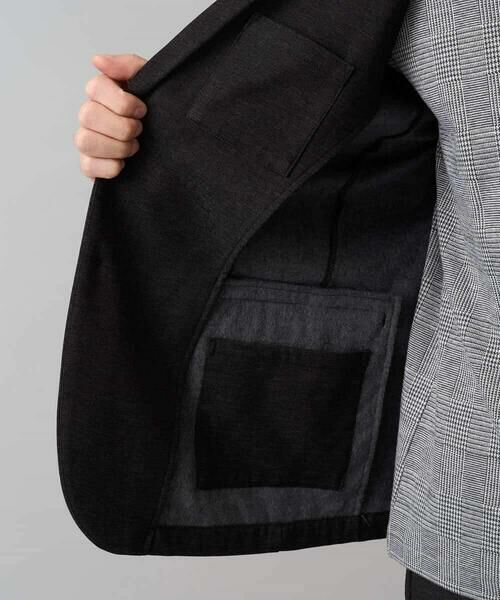 a.v.v / アー・ヴェ・ヴェ テーラードジャケット | 【イージーケア】デニムライクストレッチ裏起毛テーラードジャケット【洗濯機で洗える】〈ON/OFF SERIES〉 | 詳細24