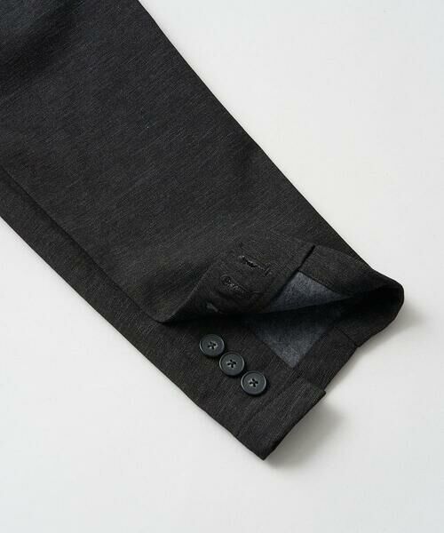 a.v.v / アー・ヴェ・ヴェ テーラードジャケット | 【イージーケア】デニムライクストレッチ裏起毛テーラードジャケット【洗濯機で洗える】〈ON/OFF SERIES〉 | 詳細28