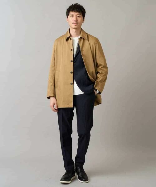 a.v.v / アー・ヴェ・ヴェ テーラードジャケット | 【イージーケア】デニムライクストレッチ裏起毛テーラードジャケット【洗濯機で洗える】〈ON/OFF SERIES〉 | 詳細6