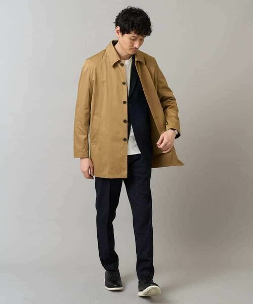 a.v.v / アー・ヴェ・ヴェ テーラードジャケット | 【イージーケア】デニムライクストレッチ裏起毛テーラードジャケット【洗濯機で洗える】〈ON/OFF SERIES〉 | 詳細8