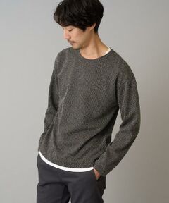 a.v.v / アー・ヴェ・ヴェ カットソー | 【イージーケア毛玉になりにくい】シャンブレーフェイクレイヤードカットソー【洗濯機で洗える】