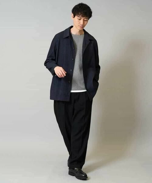 a.v.v / アー・ヴェ・ヴェ カットソー | 【イージーケア毛玉になりにくい】シャンブレーフェイクレイヤードカットソー【洗濯機で洗える】 | 詳細10