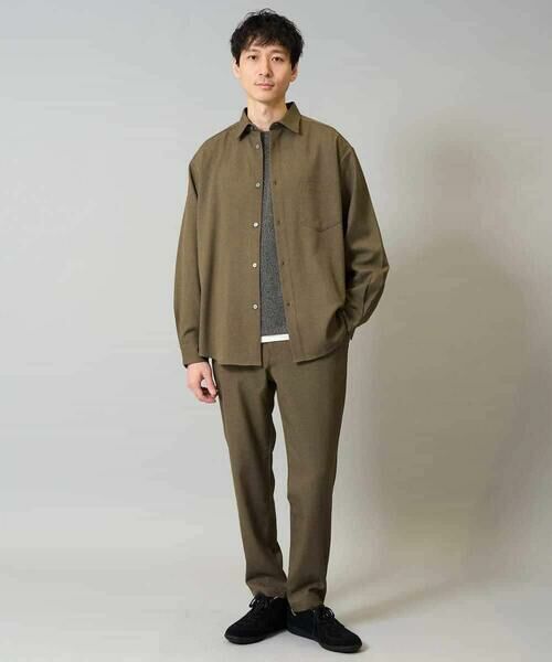 a.v.v / アー・ヴェ・ヴェ カットソー | 【イージーケア毛玉になりにくい】シャンブレーフェイクレイヤードカットソー【洗濯機で洗える】 | 詳細14