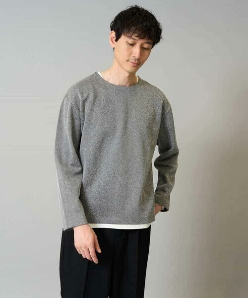 a.v.v / アー・ヴェ・ヴェ カットソー | 【イージーケア毛玉になりにくい】シャンブレーフェイクレイヤードカットソー【洗濯機で洗える】 | 詳細19