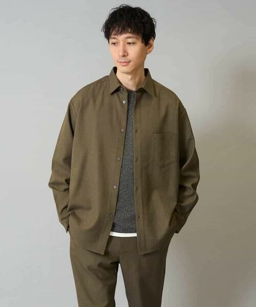 a.v.v / アー・ヴェ・ヴェ カットソー | 【イージーケア毛玉になりにくい】シャンブレーフェイクレイヤードカットソー【洗濯機で洗える】 | 詳細22