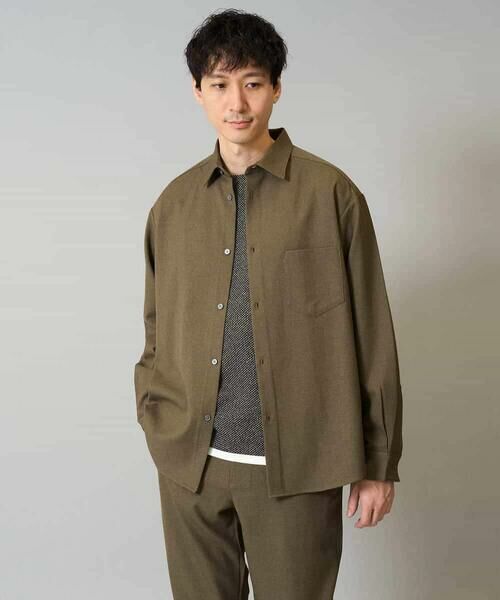 a.v.v / アー・ヴェ・ヴェ カットソー | 【イージーケア毛玉になりにくい】シャンブレーフェイクレイヤードカットソー【洗濯機で洗える】 | 詳細23