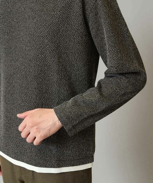 a.v.v / アー・ヴェ・ヴェ カットソー | 【イージーケア毛玉になりにくい】シャンブレーフェイクレイヤードカットソー【洗濯機で洗える】 | 詳細29