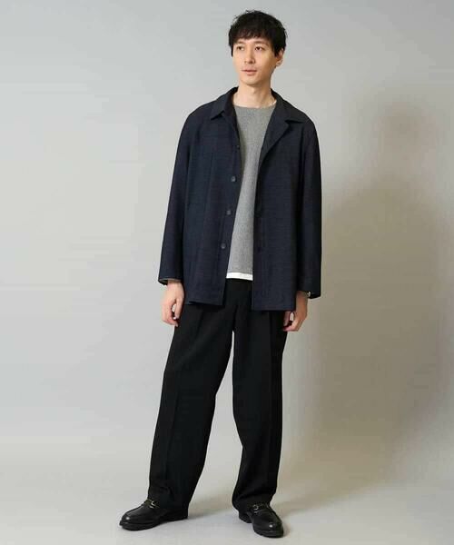 a.v.v / アー・ヴェ・ヴェ カットソー | 【イージーケア毛玉になりにくい】シャンブレーフェイクレイヤードカットソー【洗濯機で洗える】 | 詳細8