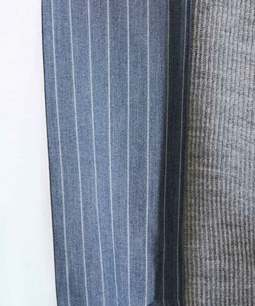 a.v.v / アー・ヴェ・ヴェ カットソー | 【洗濯機で洗える】ストライプ切替カットソー | 詳細11