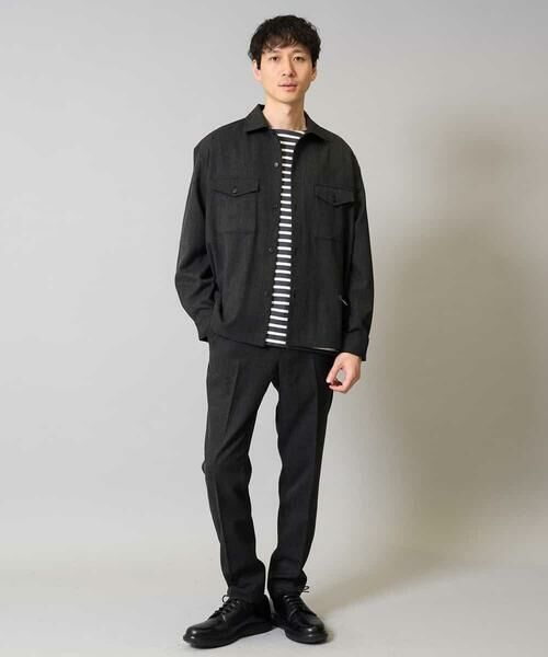 a.v.v / アー・ヴェ・ヴェ カットソー | 【綿100％】ボーダーワイドシルエットカットソー　長袖　ロンT | 詳細11