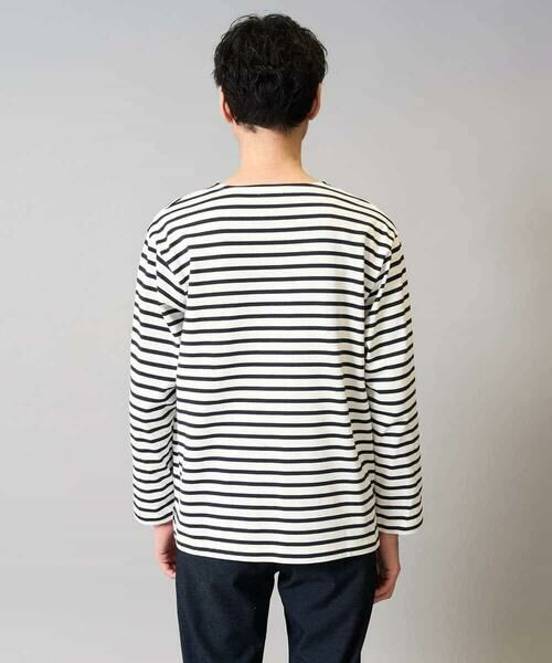 a.v.v / アー・ヴェ・ヴェ カットソー | 【綿100％】ボーダーワイドシルエットカットソー　長袖　ロンT | 詳細23