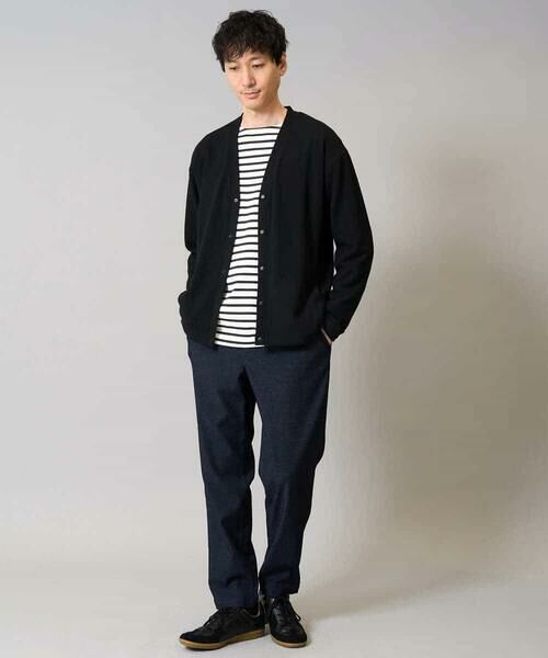 a.v.v / アー・ヴェ・ヴェ カットソー | 【綿100％】ボーダーワイドシルエットカットソー　長袖　ロンT | 詳細6