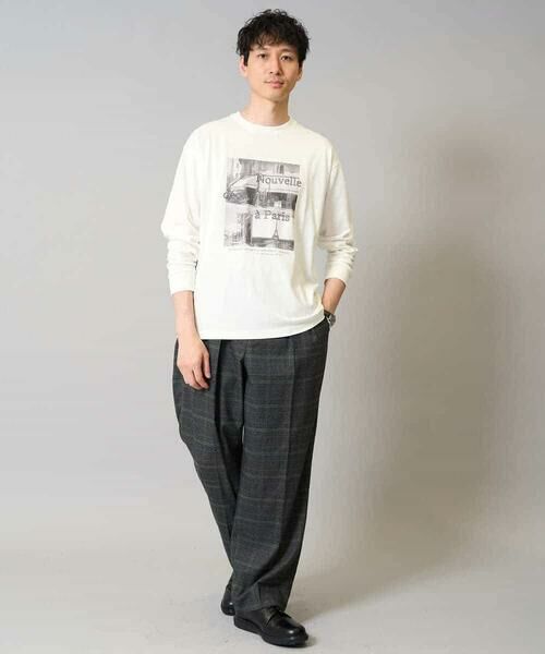 a.v.v / アー・ヴェ・ヴェ その他パンツ | 【洗濯機で洗える/ストレッチ】チェック柄2タックワイドイージースラックス | 詳細10