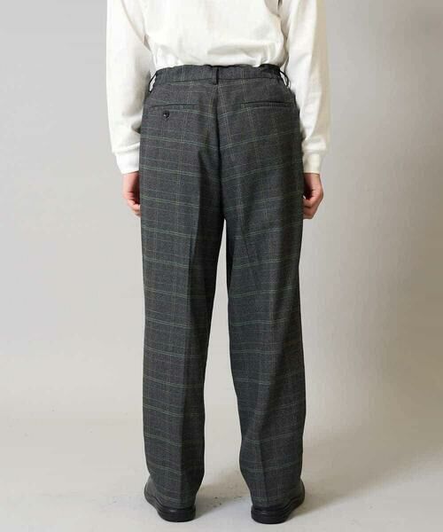 a.v.v / アー・ヴェ・ヴェ その他パンツ | 【洗濯機で洗える/ストレッチ】チェック柄2タックワイドイージースラックス | 詳細14