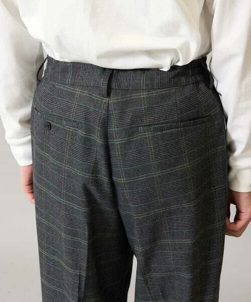 a.v.v / アー・ヴェ・ヴェ その他パンツ | 【洗濯機で洗える/ストレッチ】チェック柄2タックワイドイージースラックス | 詳細17