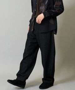 a.v.v / アー・ヴェ・ヴェ チノ・ワークパンツ | 【洗濯機で洗える】デニムバレルレッグイージーパンツ