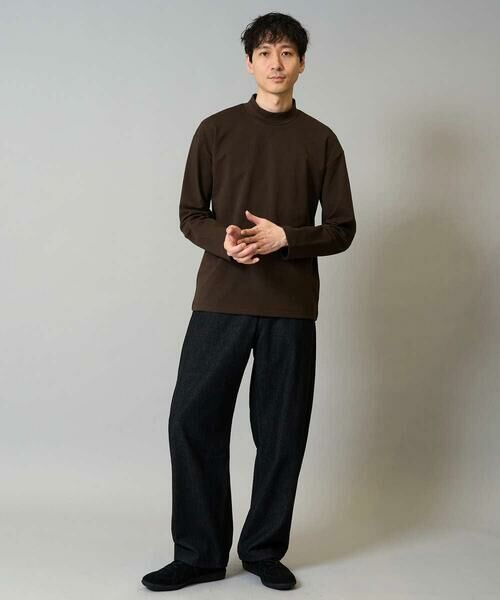 a.v.v / アー・ヴェ・ヴェ チノ・ワークパンツ | 【洗濯機で洗える】デニムバレルレッグイージーパンツ | 詳細1