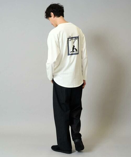 a.v.v / アー・ヴェ・ヴェ チノ・ワークパンツ | 【洗濯機で洗える】デニムバレルレッグイージーパンツ | 詳細11