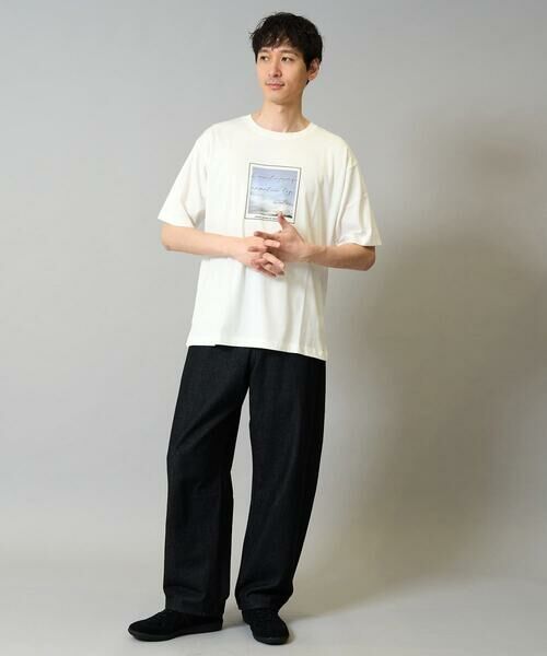 a.v.v / アー・ヴェ・ヴェ チノ・ワークパンツ | 【洗濯機で洗える】デニムバレルレッグイージーパンツ | 詳細12