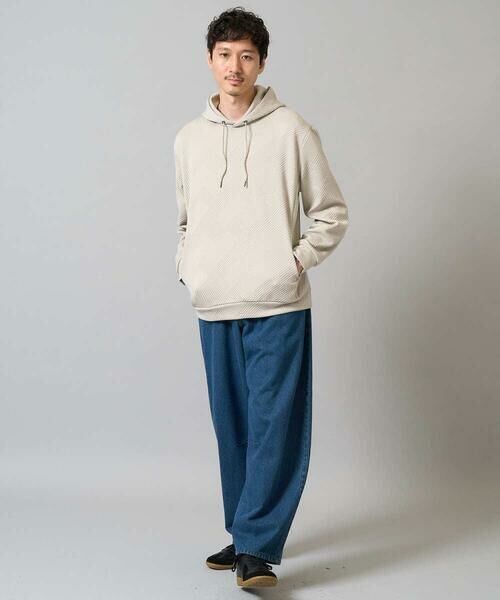 a.v.v / アー・ヴェ・ヴェ チノ・ワークパンツ | 【洗濯機で洗える】デニムバレルレッグイージーパンツ | 詳細14